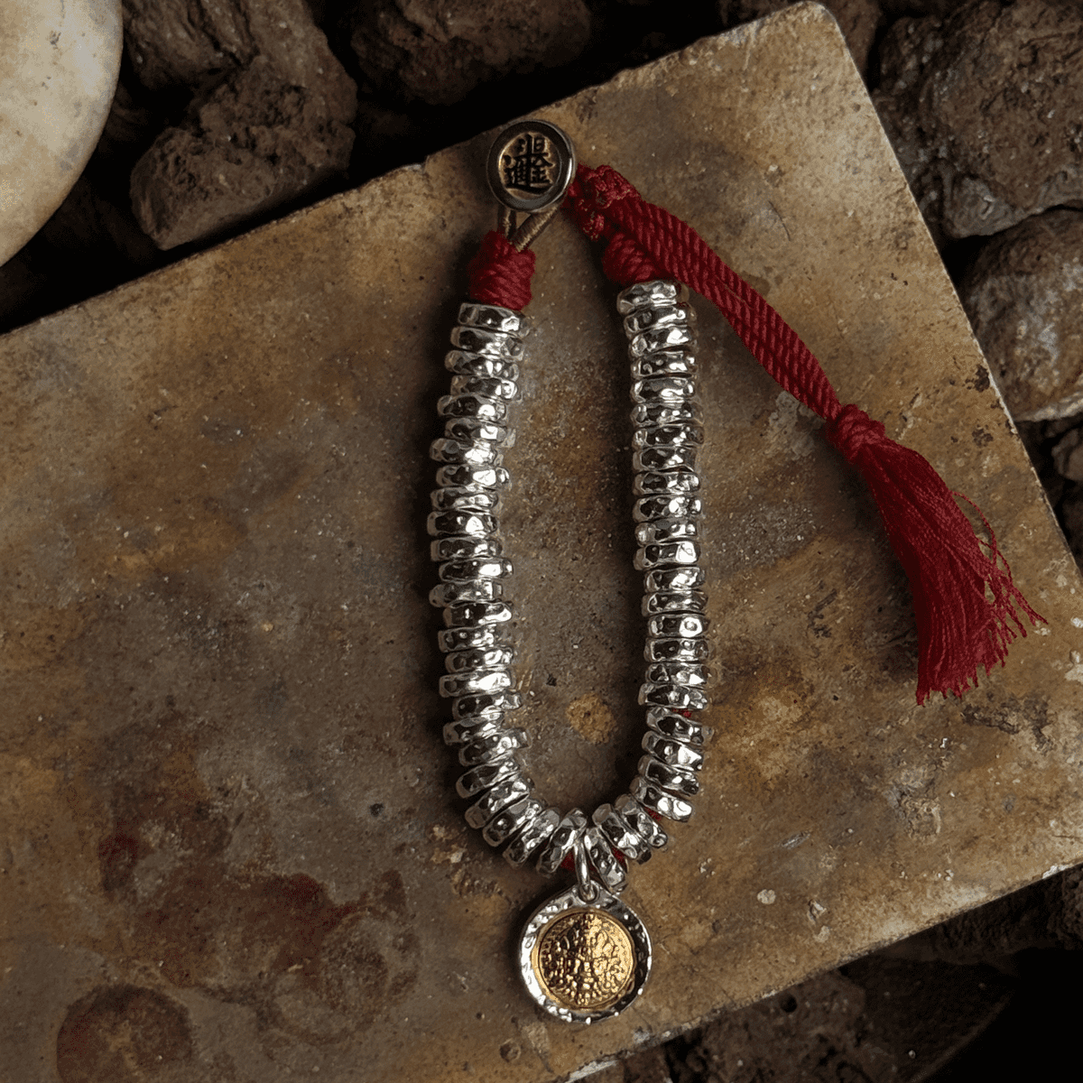 Yellow Jambhala S999 Silver Bracelet