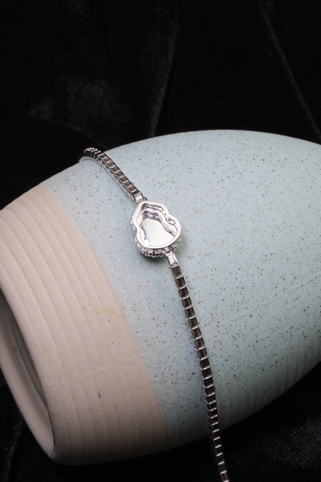 Diamond-Set Gourd Bracelet