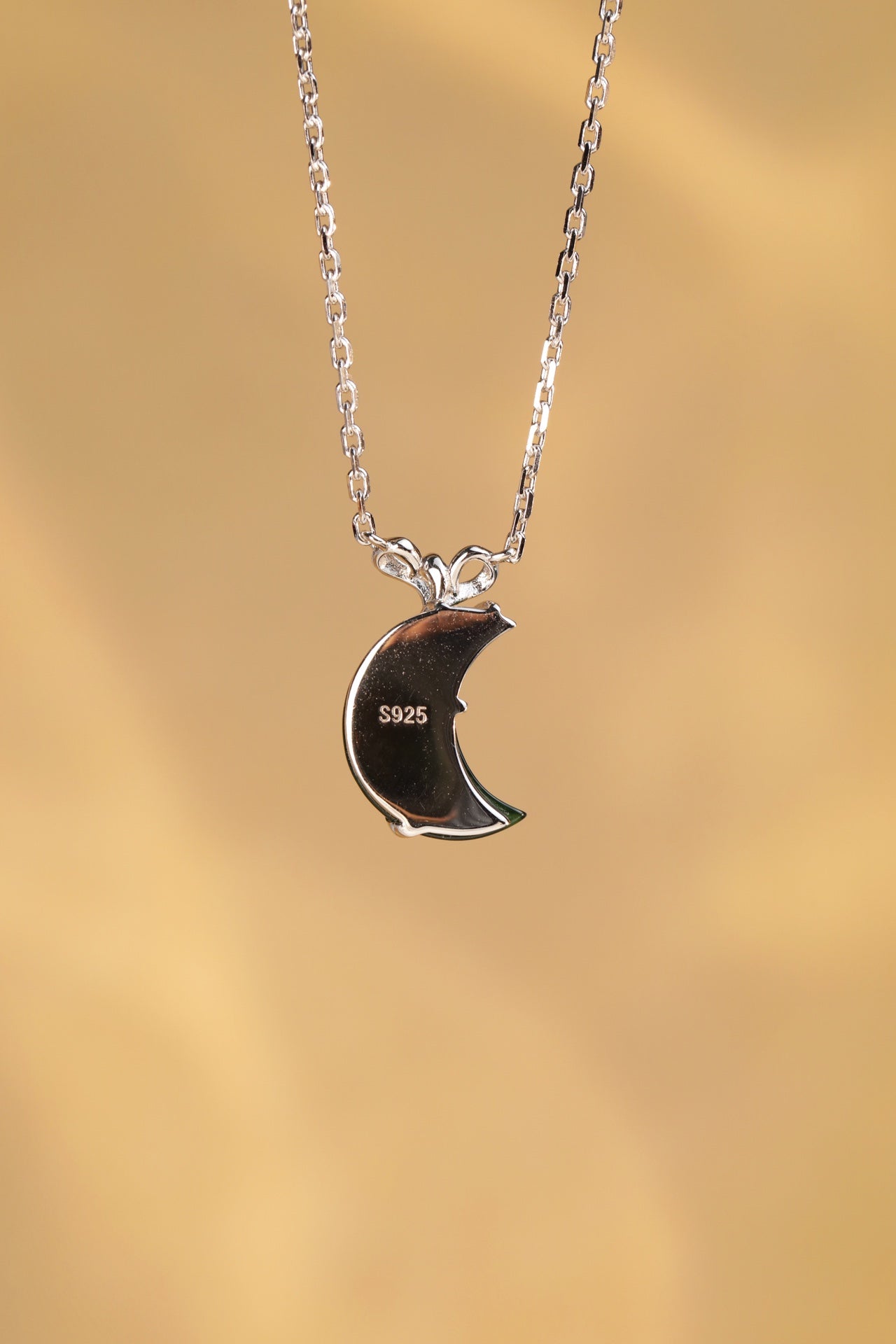 Wrapped Moon Jade Necklace | Jekira