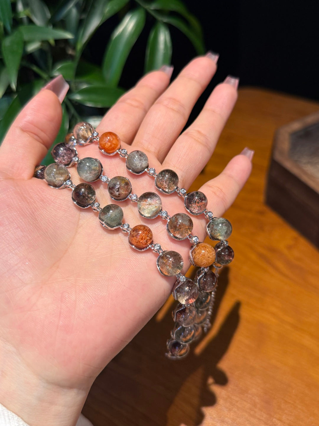 JEKIRA Natural Crystal Bracelet – 10mm Premium Gemstone Beads
