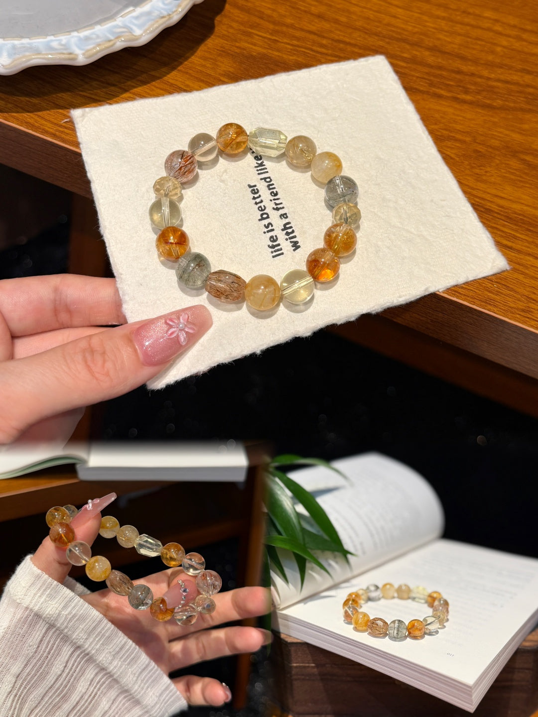 JEKIRA Wealth Trinity Crystal Bracelet