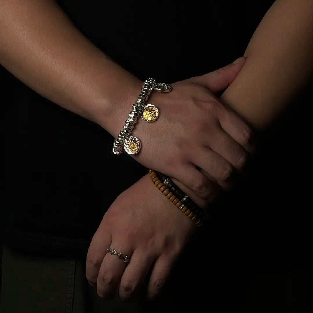 Yellow Jambhala S999 Silver Bracelet