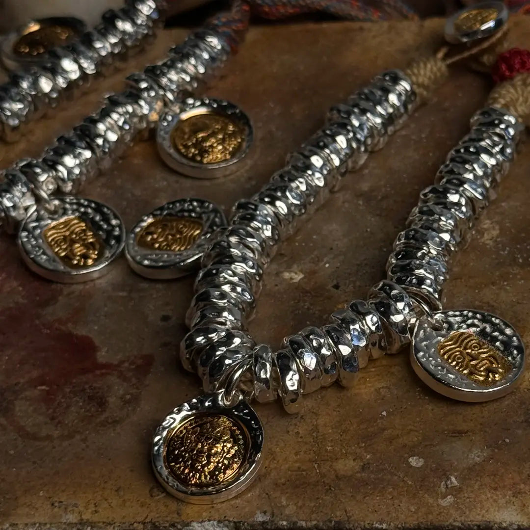Yellow Jambhala S999 Silver Bracelet