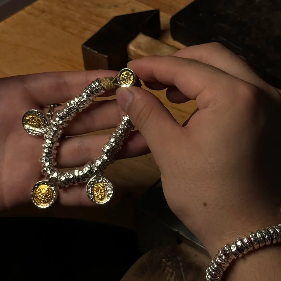 Yellow Jambhala S999 Silver Bracelet