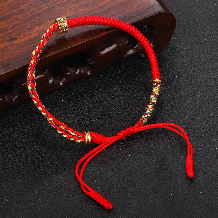 Om Mani Padme Hum Protection Luck String Bracelet