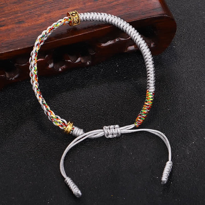 Om Mani Padme Hum Protection Luck String Bracelet