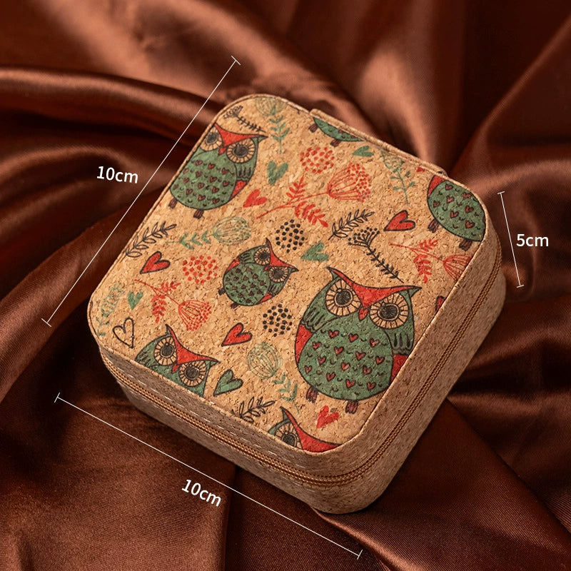 JEKIRA Vintage Travel Jewelry Box