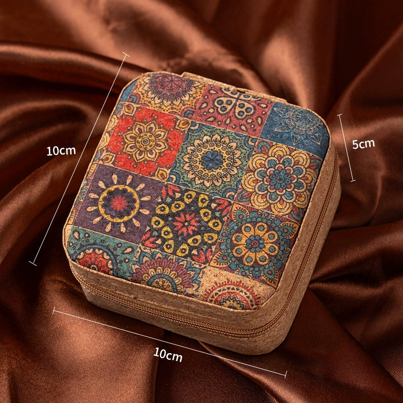 JEKIRA Vintage Travel Jewelry Box