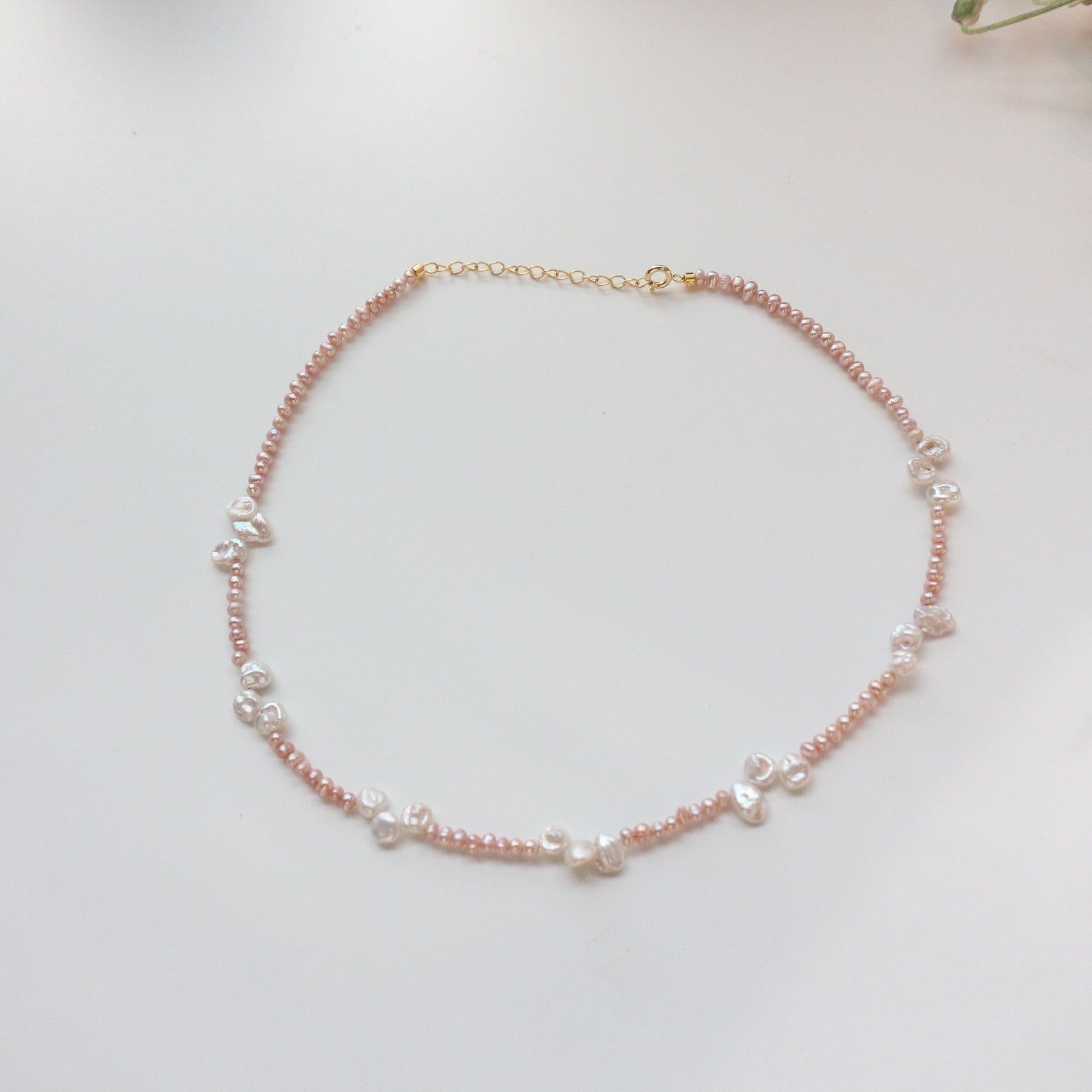 Jekira Petal Baroque Pearl Necklace