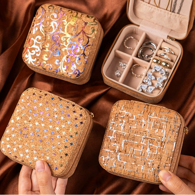 JEKIRA Vintage Travel Jewelry Box