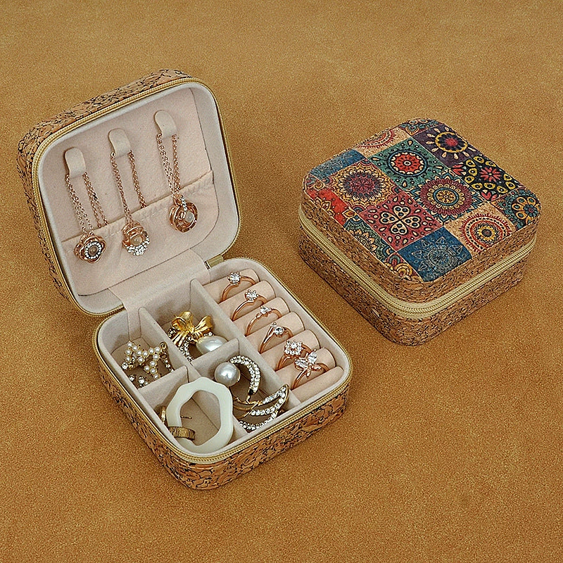 JEKIRA Vintage Travel Jewelry Box