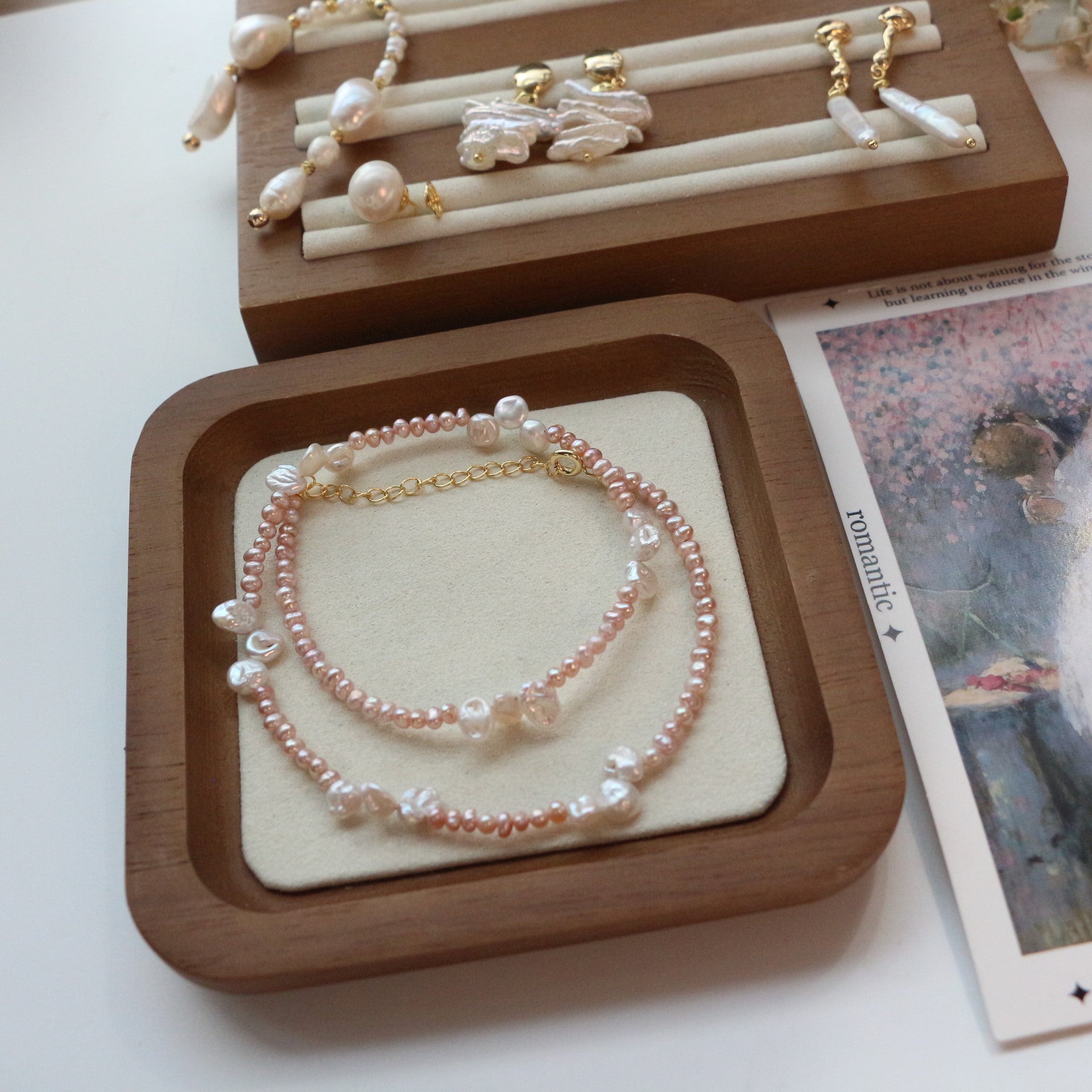 Jekira Petal Baroque Pearl Necklace
