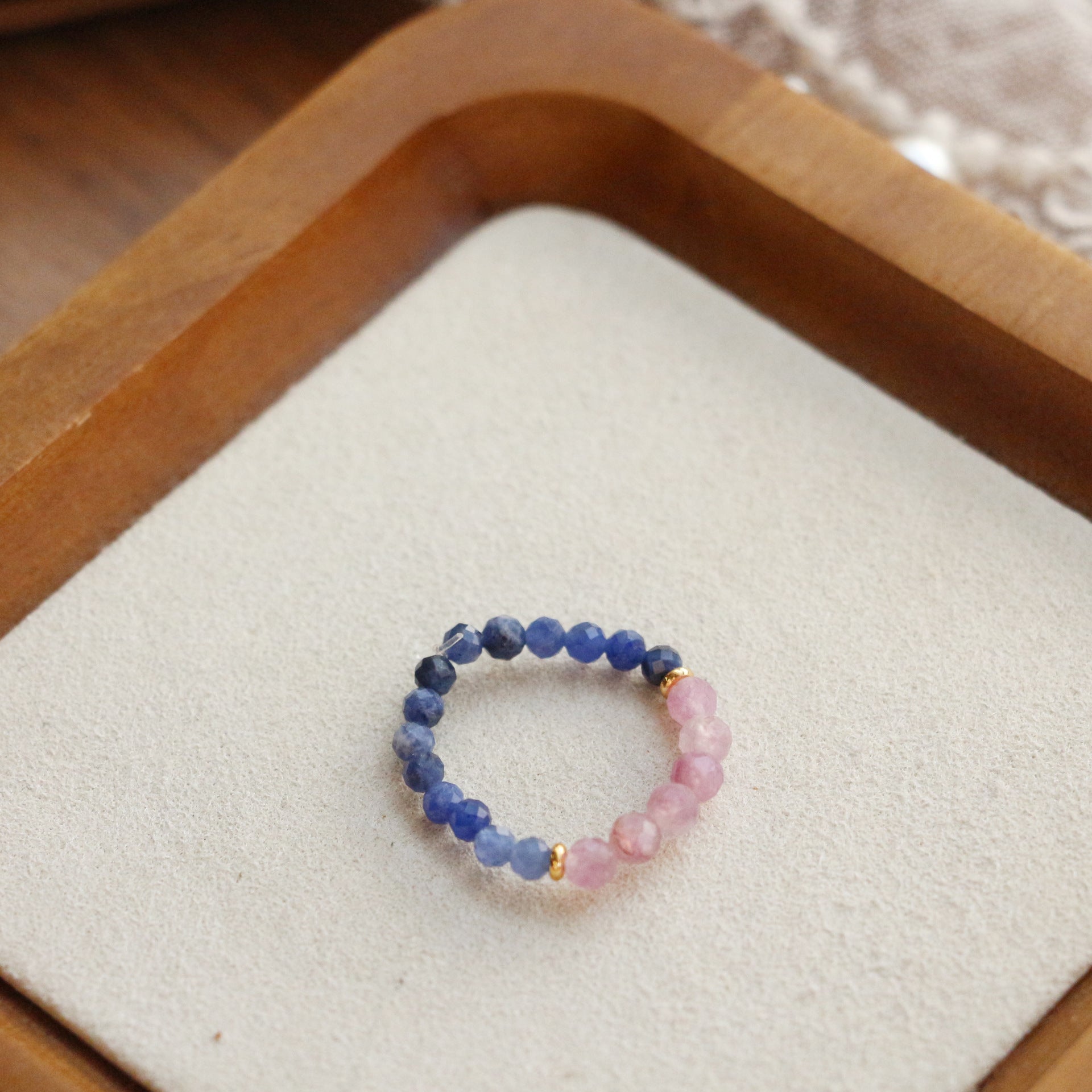Jekira Kyanite & Rose Quartz Jewelry Set