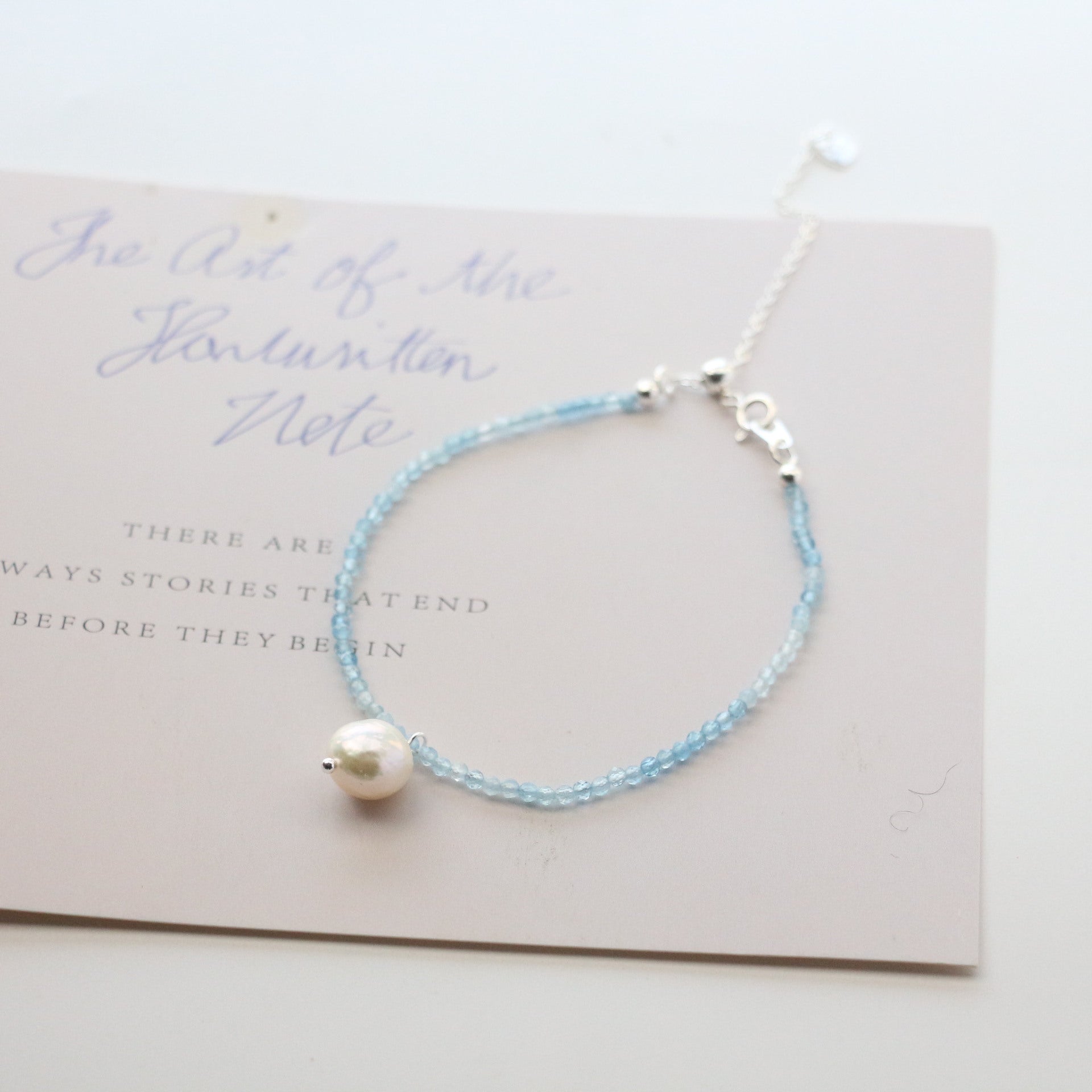JEKIRA Aquamarine & Baroque Pearl Set