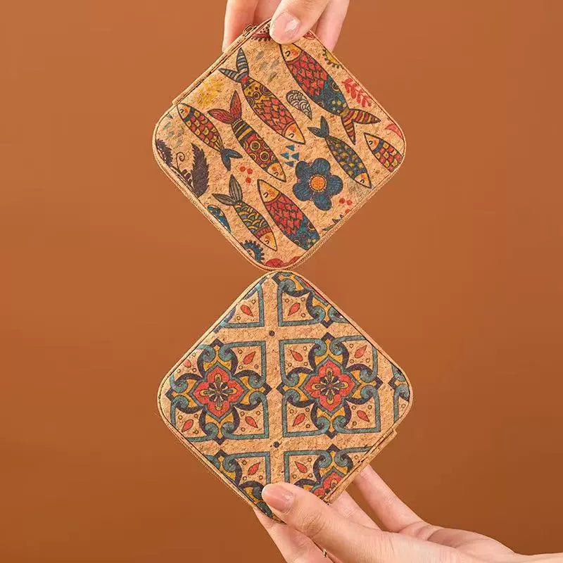 JEKIRA Vintage Jewelry Box with Mirror