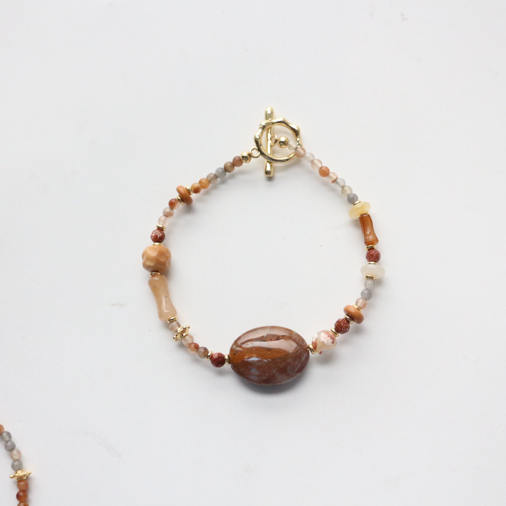 JEKIRA Multicolor Gemstone & Moroccan Agate Jewelry Set