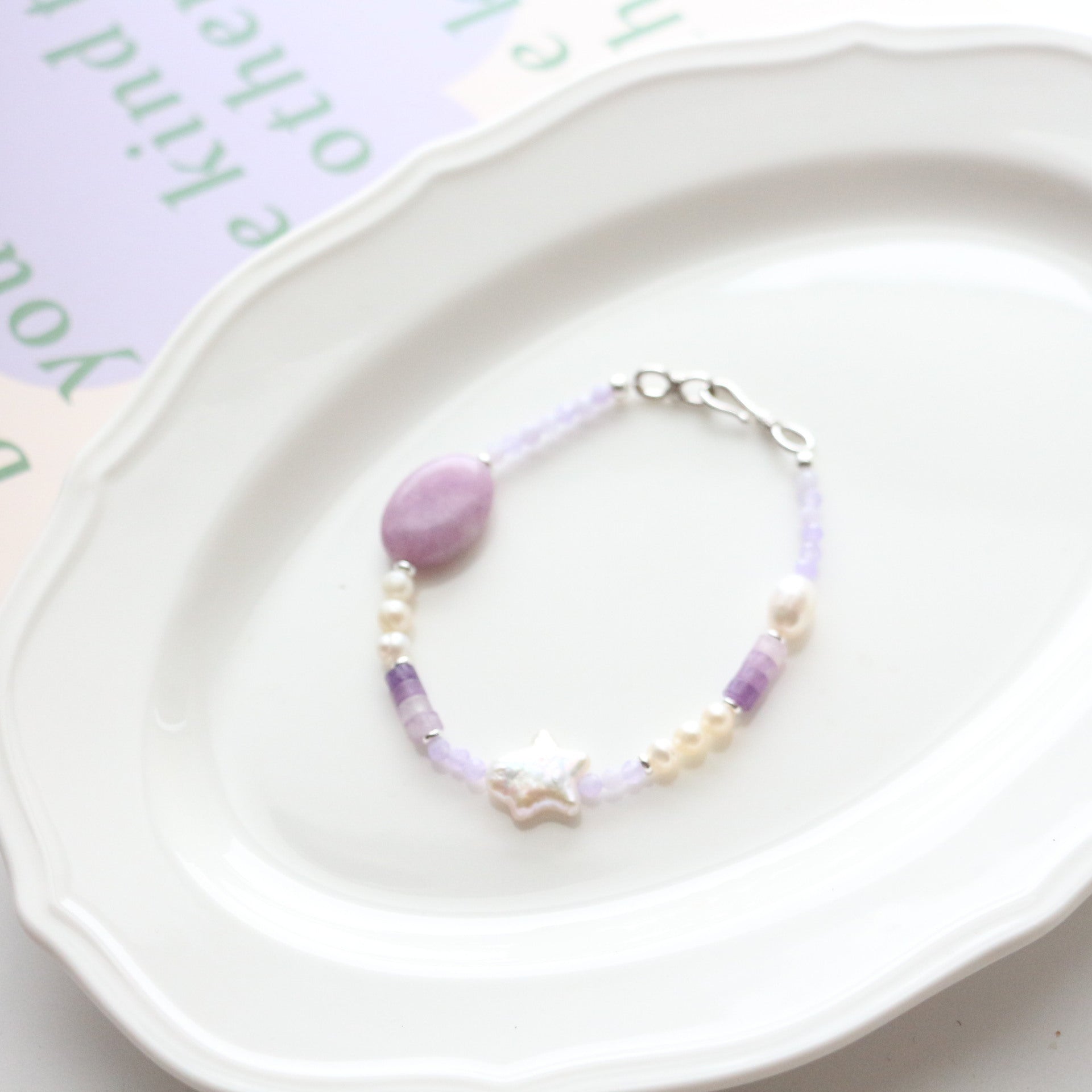 Jekira Amethyst & Baroque Pearl Jewelry Set
