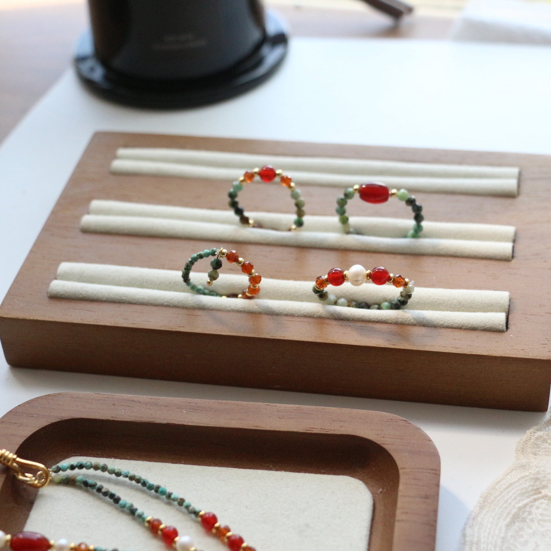 Jekira Dunhuang Retro Gemstone Jewelry Set