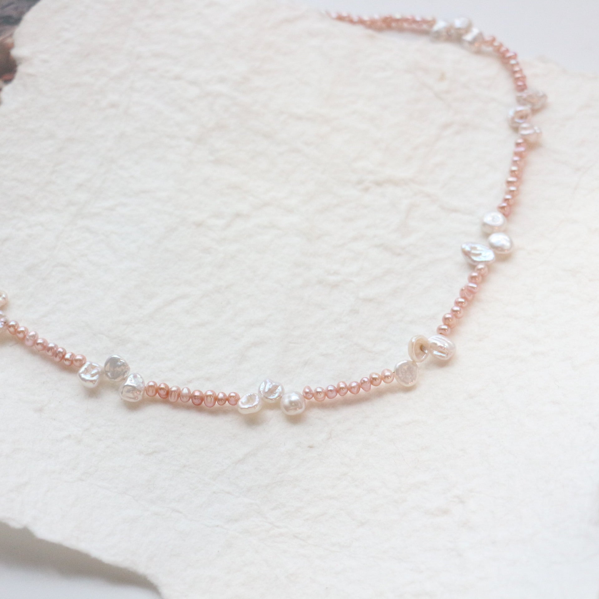 Jekira Petal Baroque Pearl Necklace