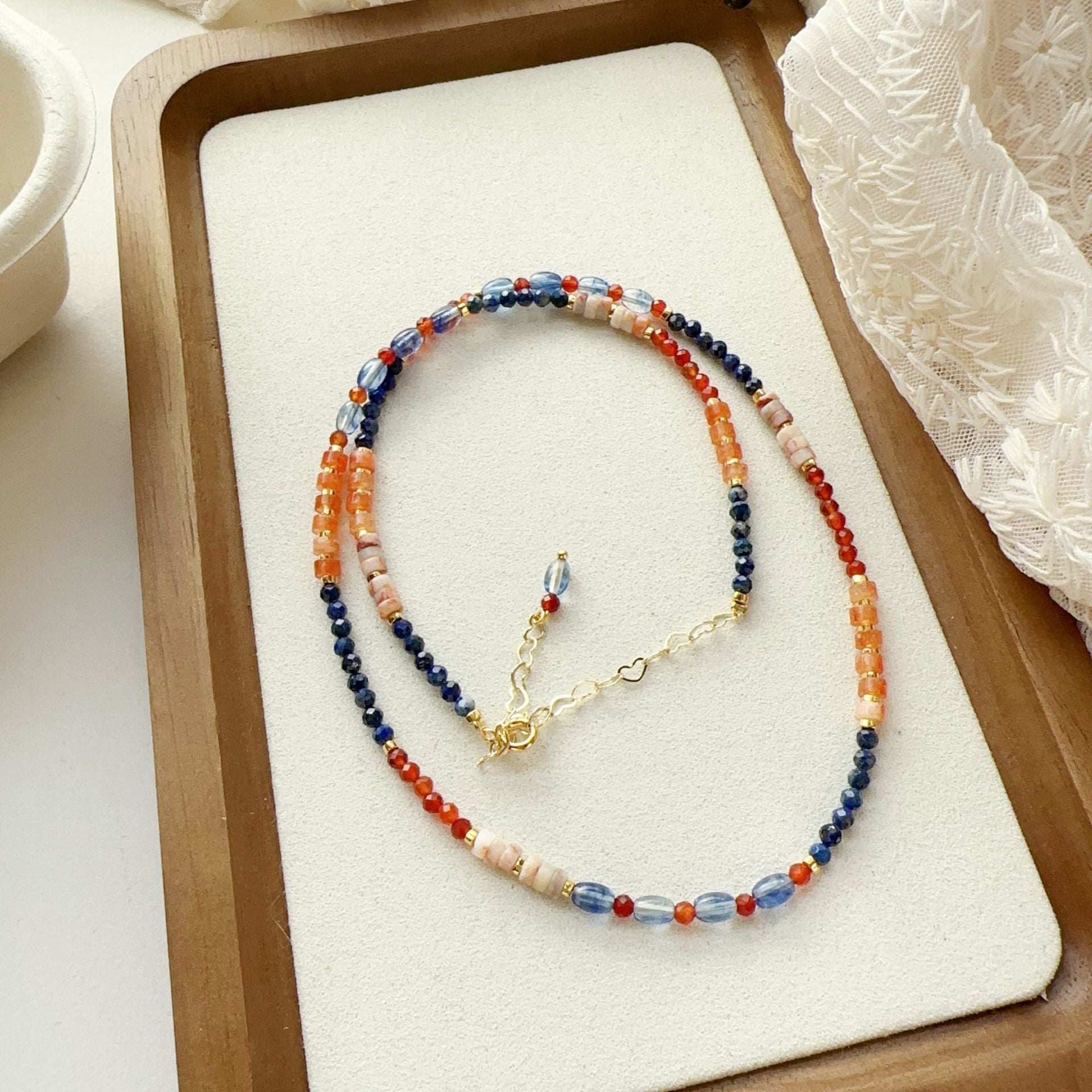 Jekira Dunhuang Lapis Lazuli & Gemstone Jewelry Set