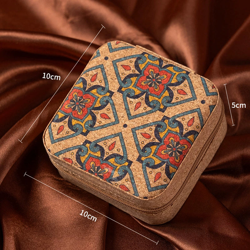 JEKIRA Vintage Travel Jewelry Box