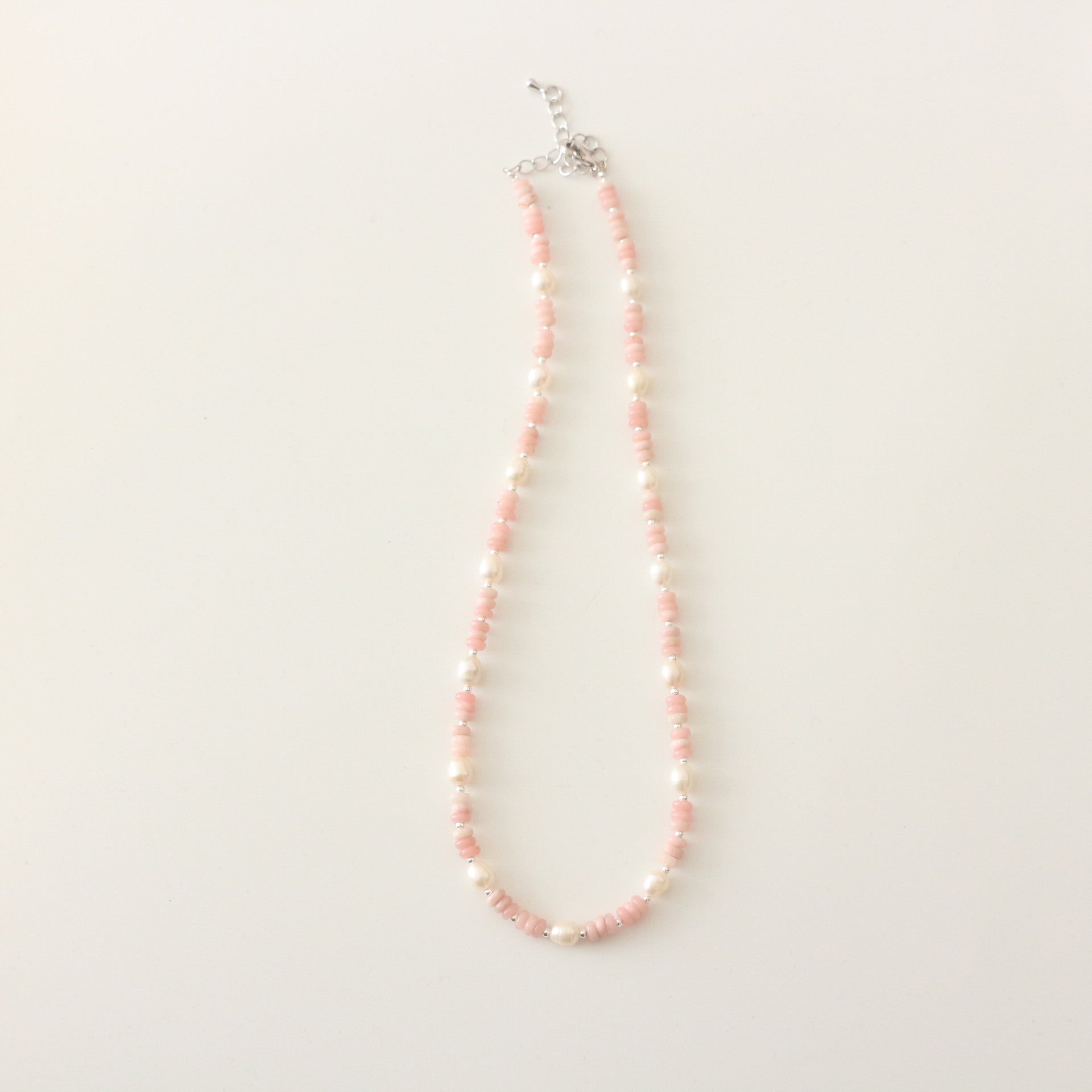 Jekira Pink Gemstone & Baroque Pearl Necklace Collection