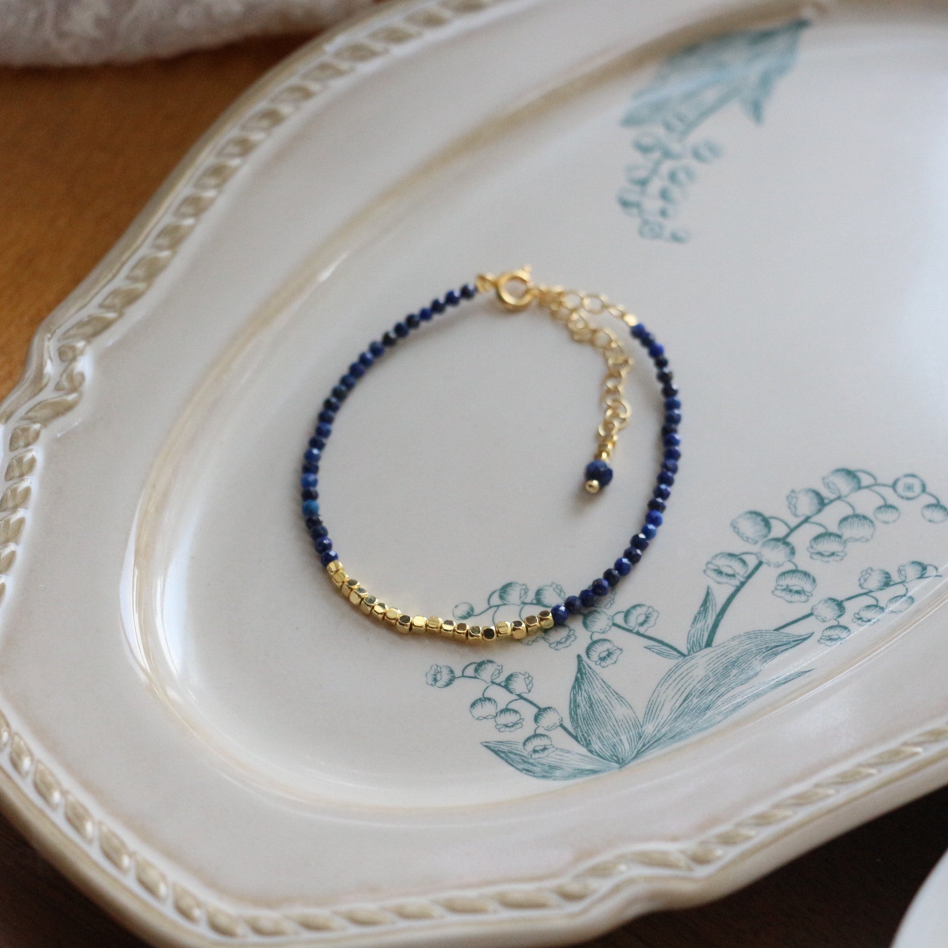 Jekira Chinese-Style Lapis Lazuli Jewelry Set