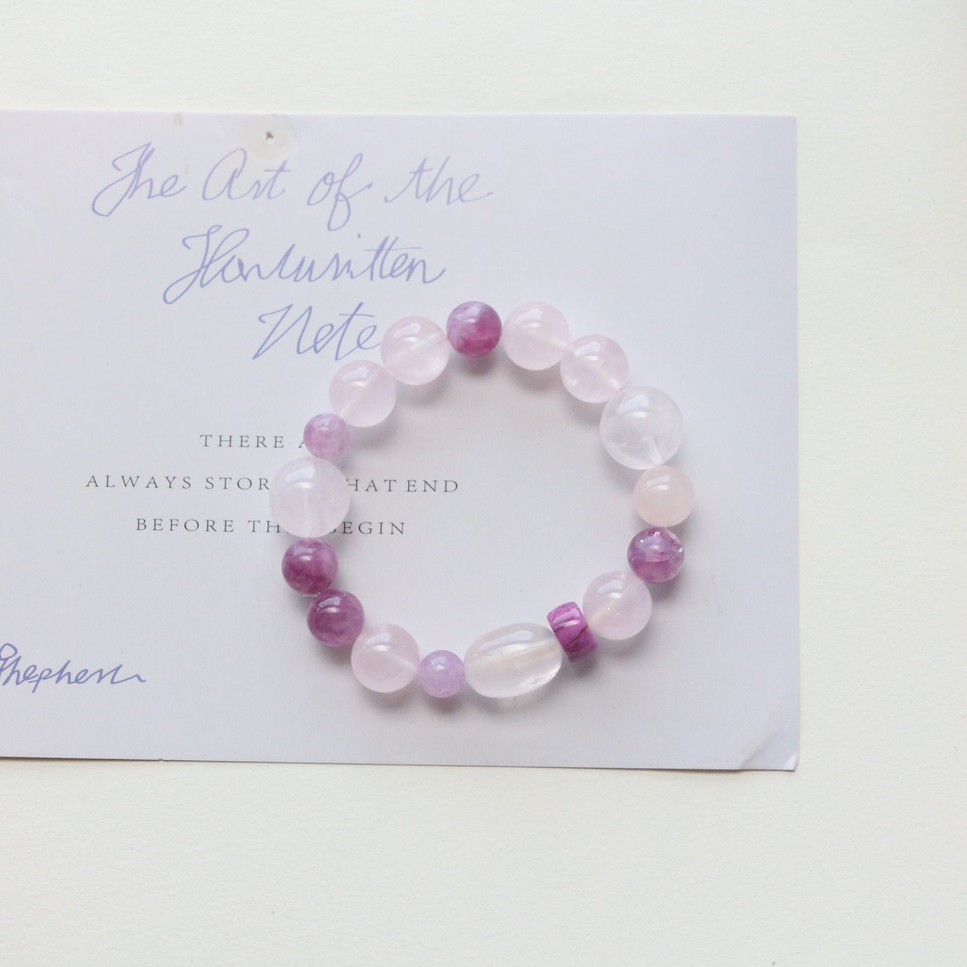Jekira Amethyst & Rose Quartz Healing Bracelet