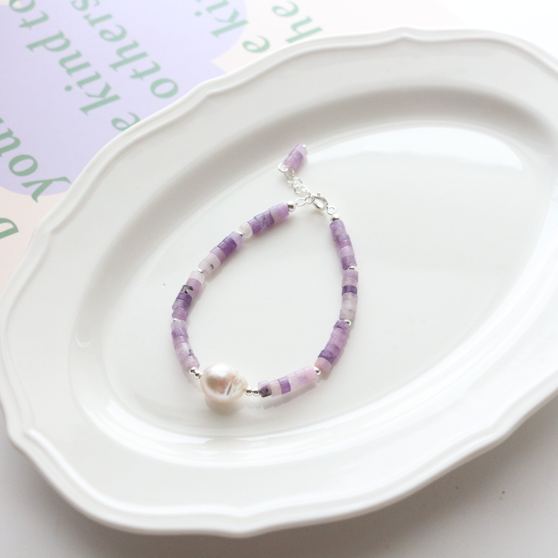 Jekira Amethyst & Baroque Pearl Jewelry Set