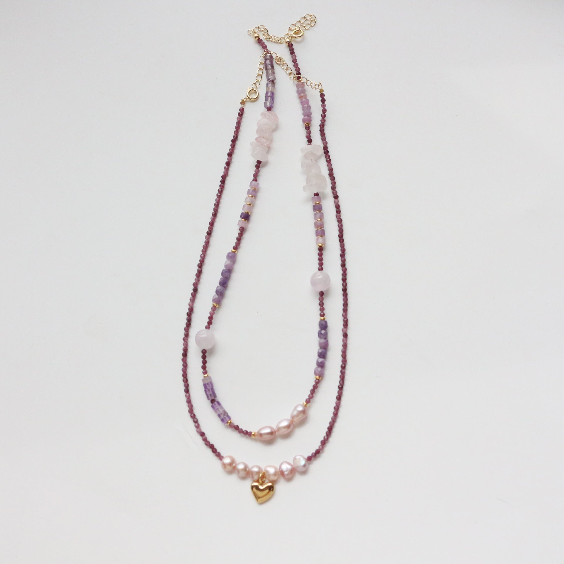 JEKIRA Amethyst & Pearl Jewelry Set