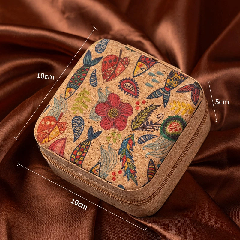 JEKIRA Vintage Travel Jewelry Box