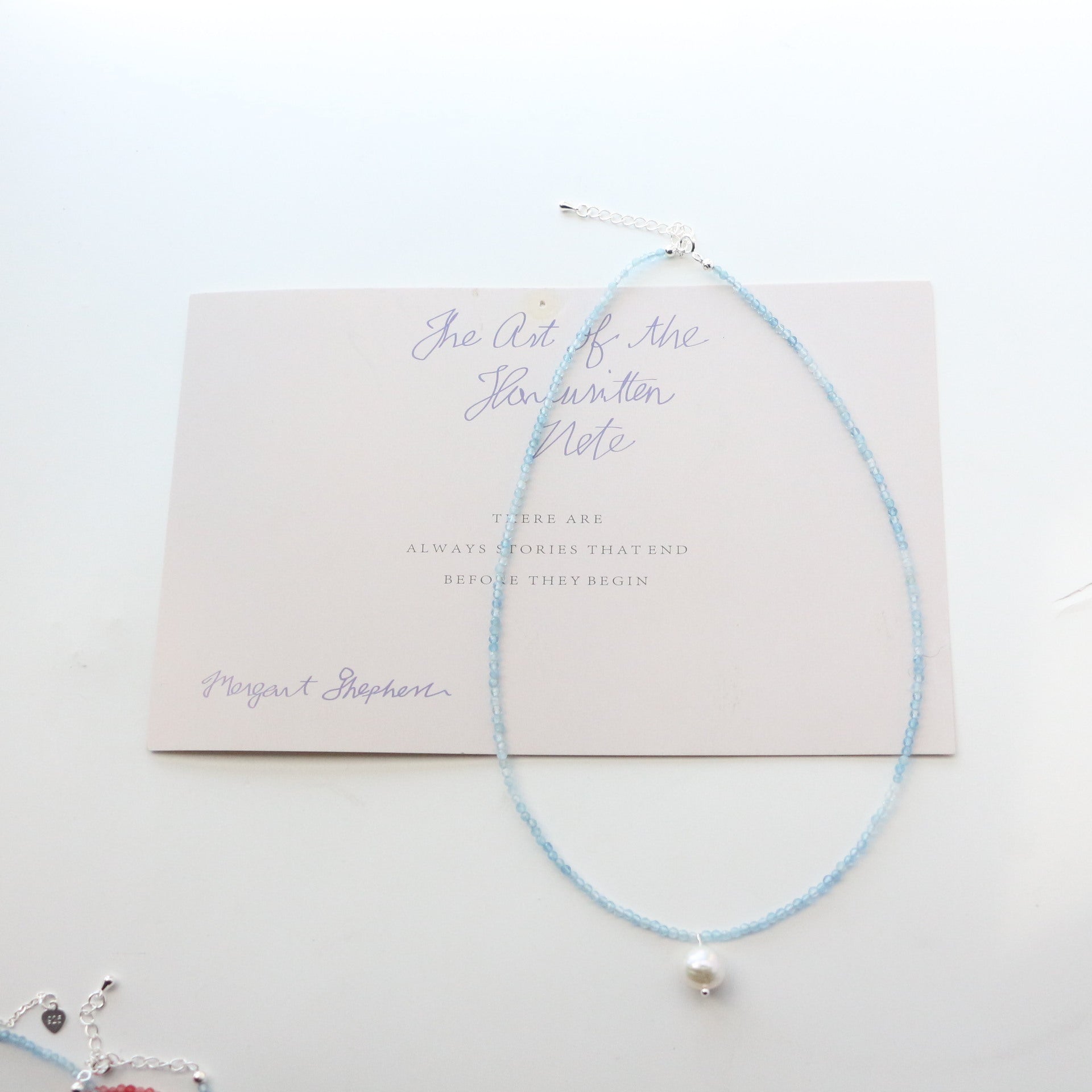 JEKIRA Aquamarine & Baroque Pearl Set
