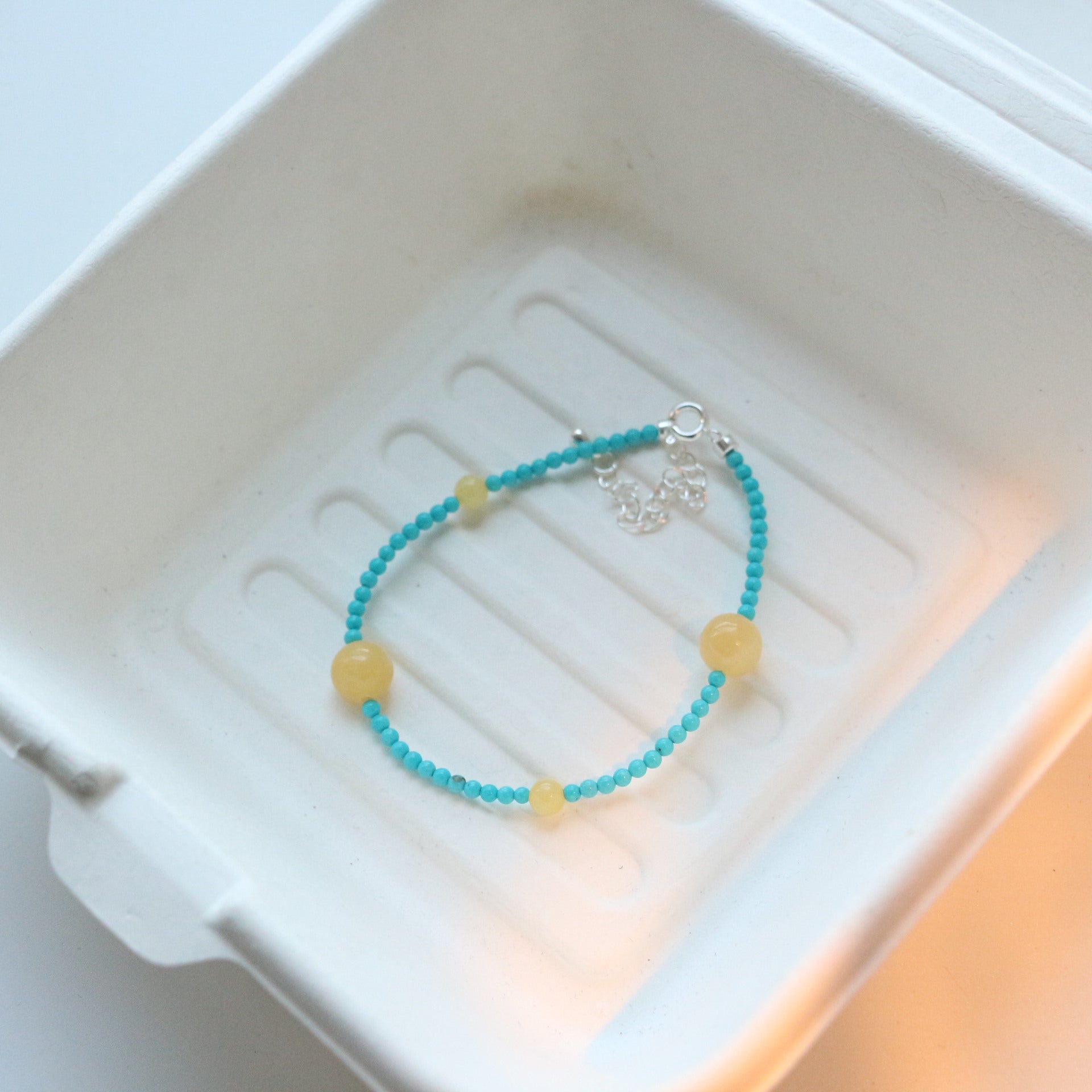 Jekira Summer Turquoise & Citrine Jewelry Set
