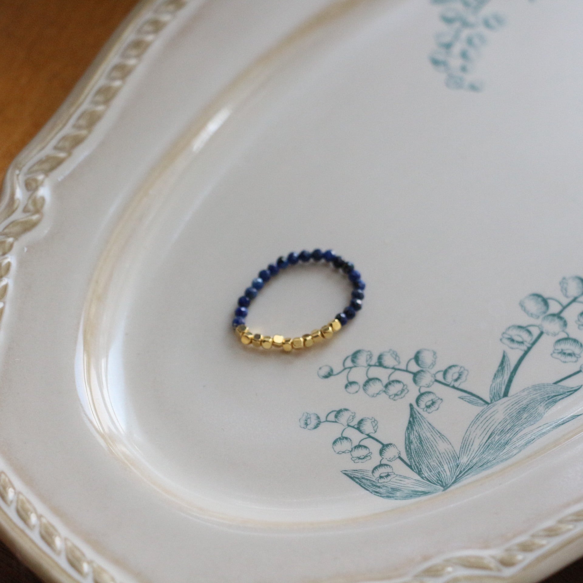 Jekira Chinese-Style Lapis Lazuli Jewelry Set