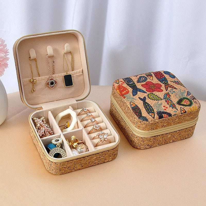 JEKIRA Vintage Travel Jewelry Box