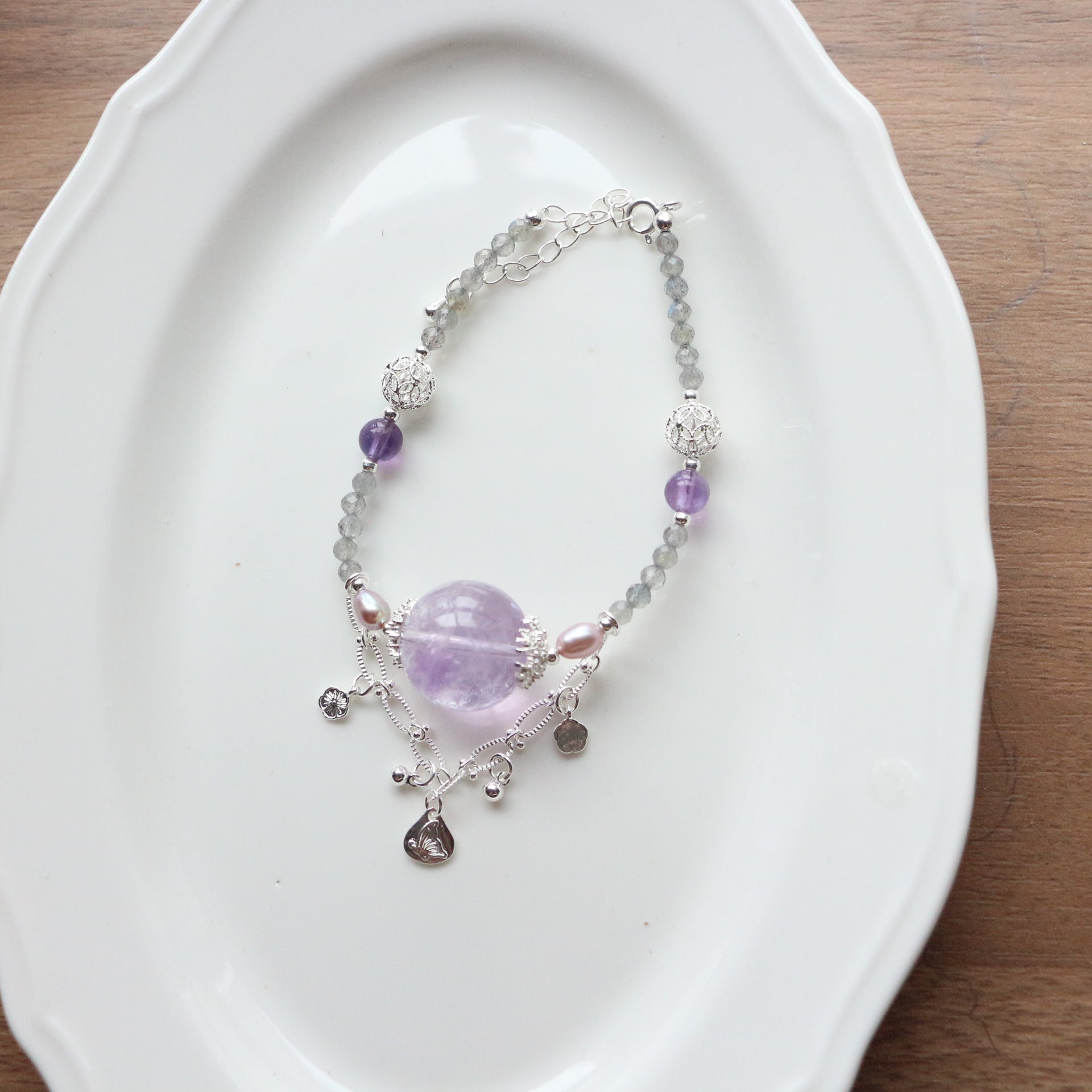 JEKIRA Moonbeam & Amethyst Wildfire Jewelry Set