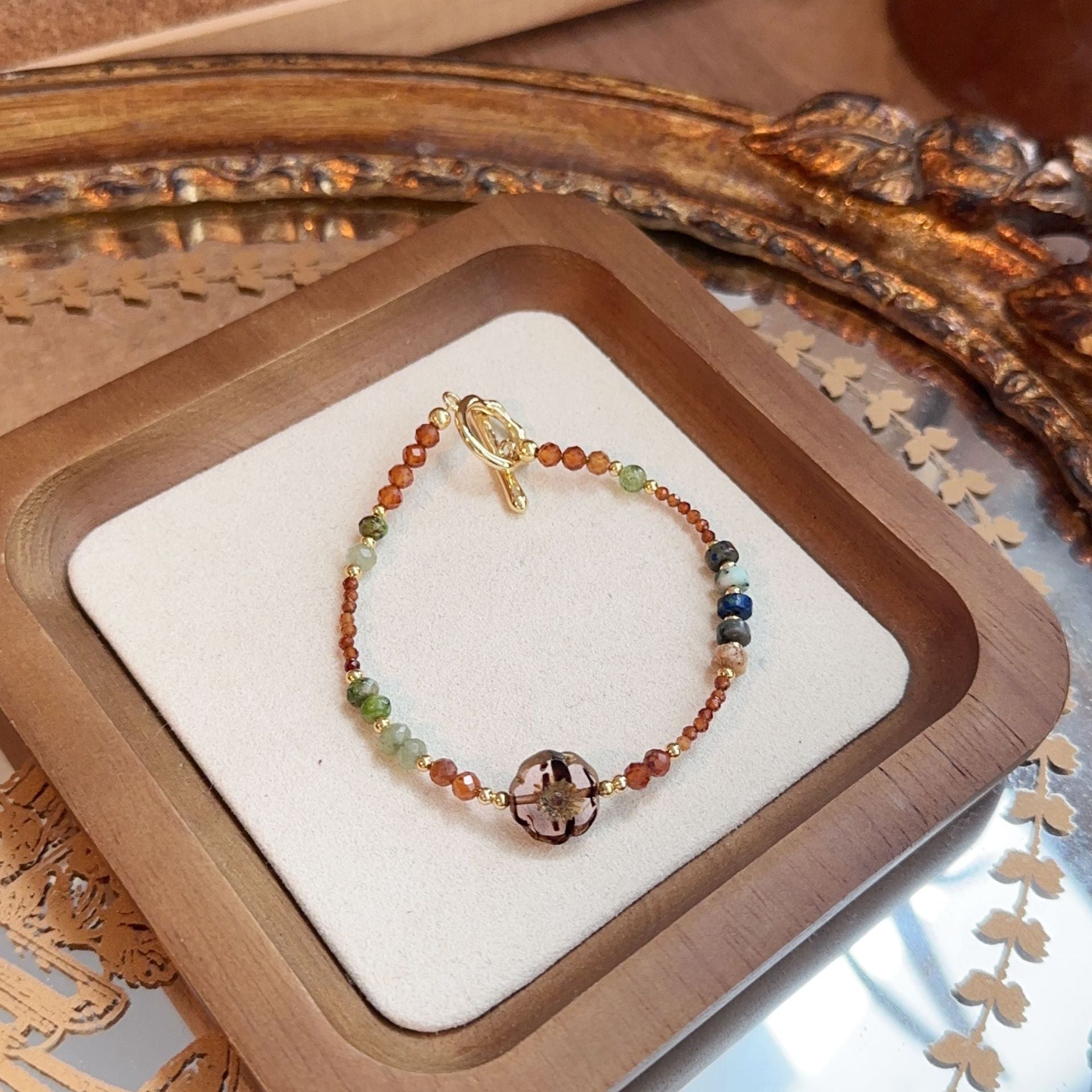 JEKIRA Vintage Lapis Lazuli Jewelry Set