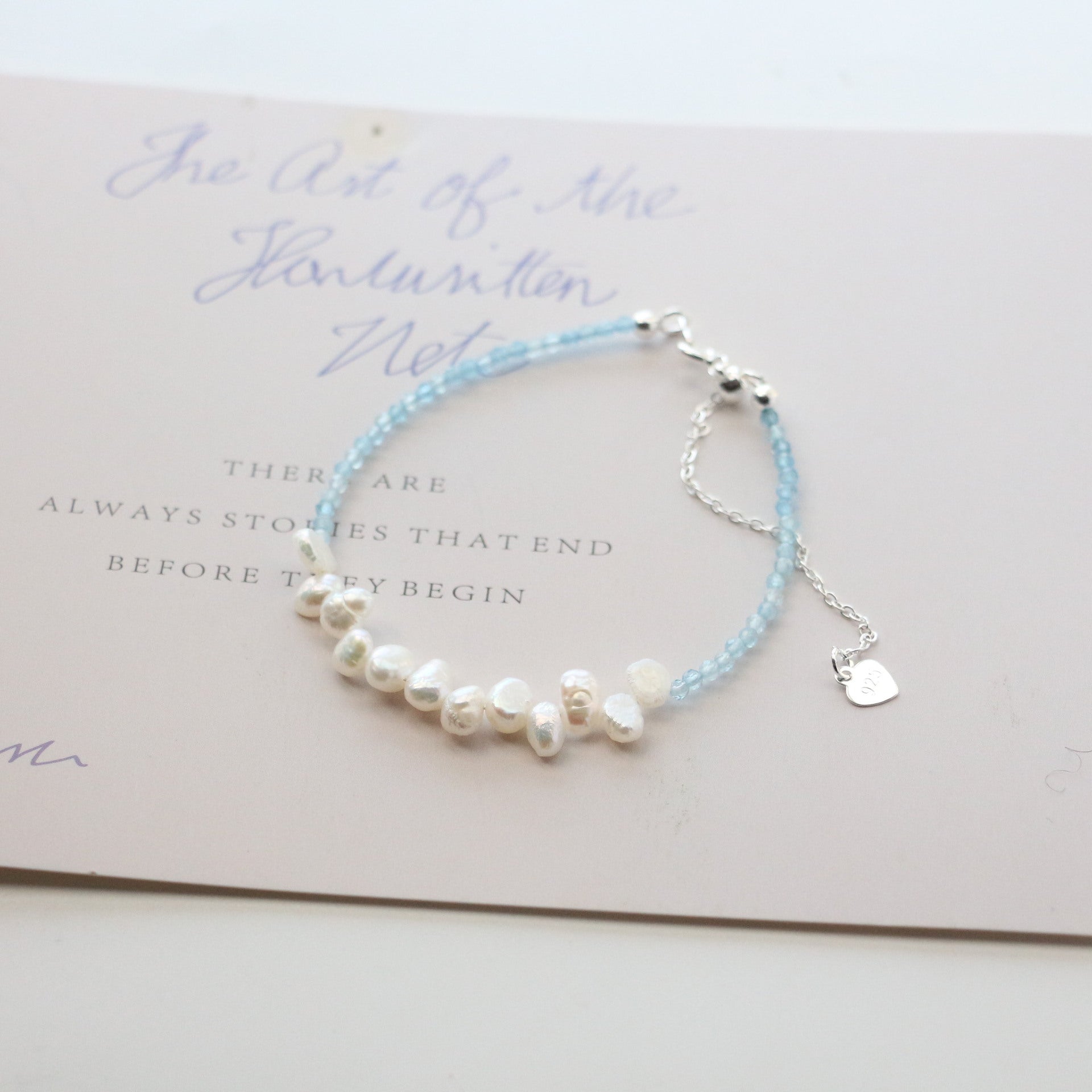 JEKIRA Aquamarine & Baroque Pearl Set