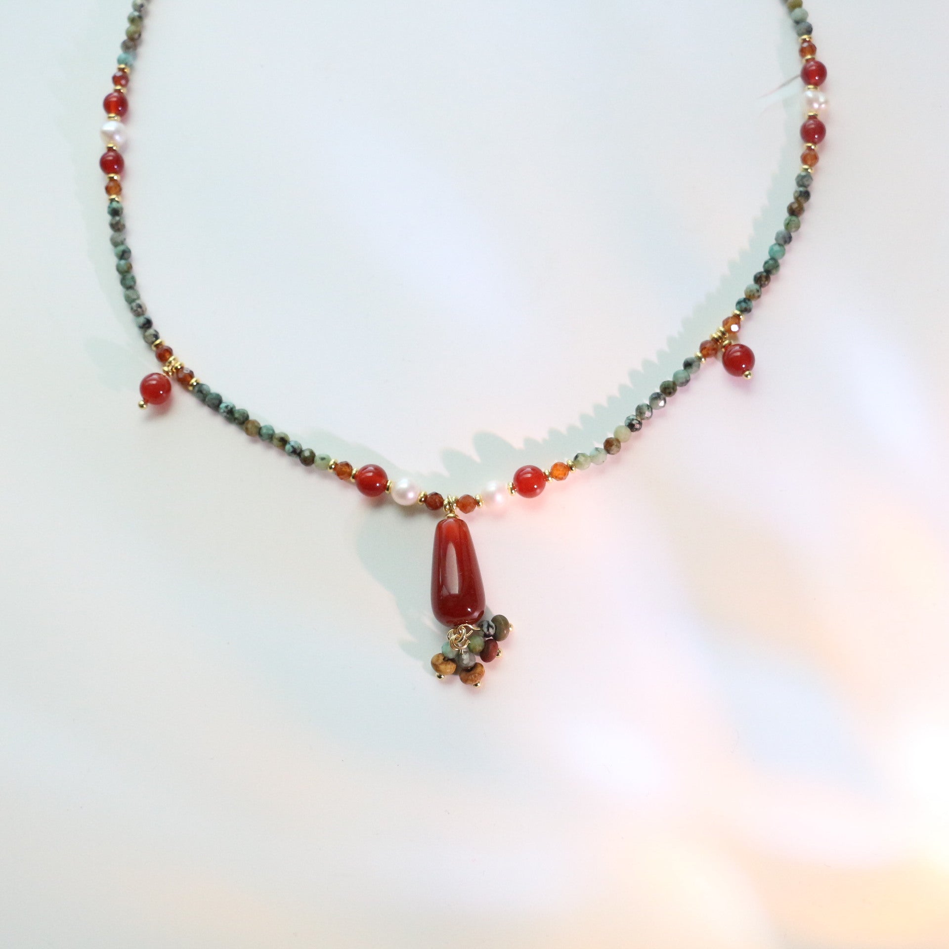 Jekira Dunhuang Retro Gemstone Jewelry Set