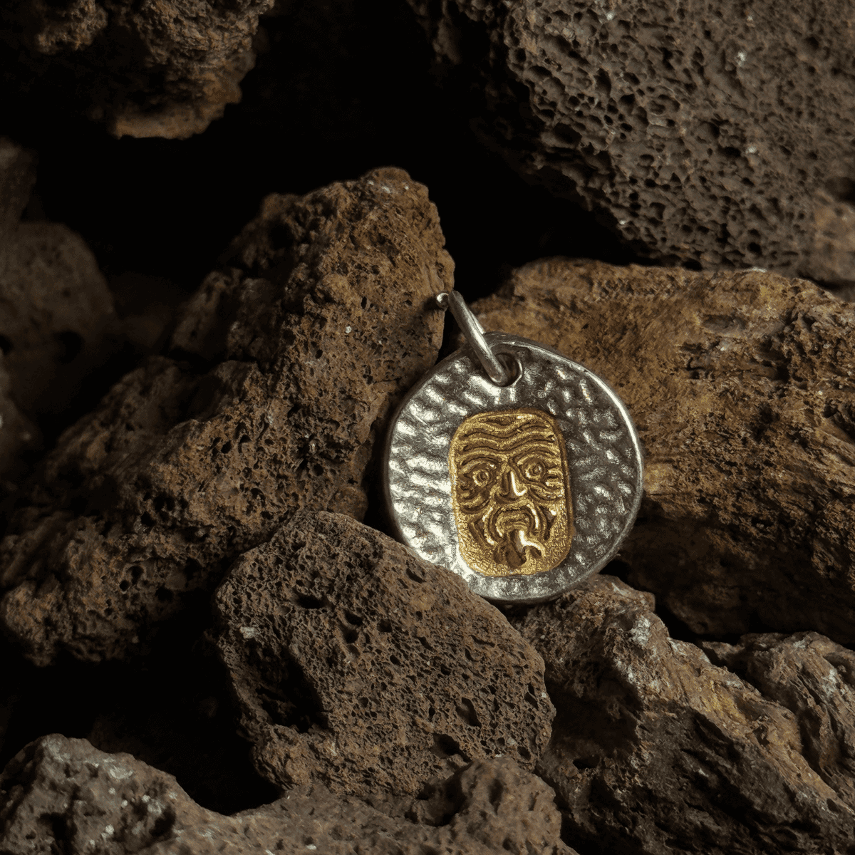 Jambhala & Palden Lhamo S999 Silver Pendant