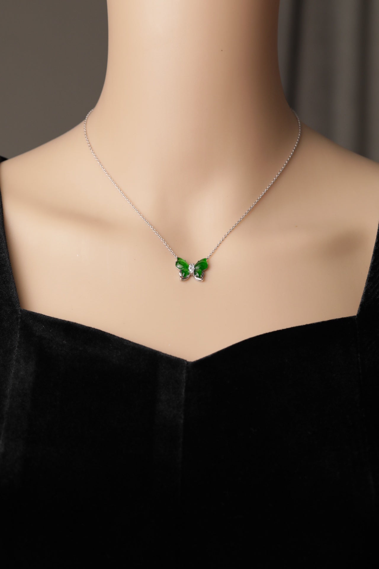 Butterfly Jade Necklace | Jekira