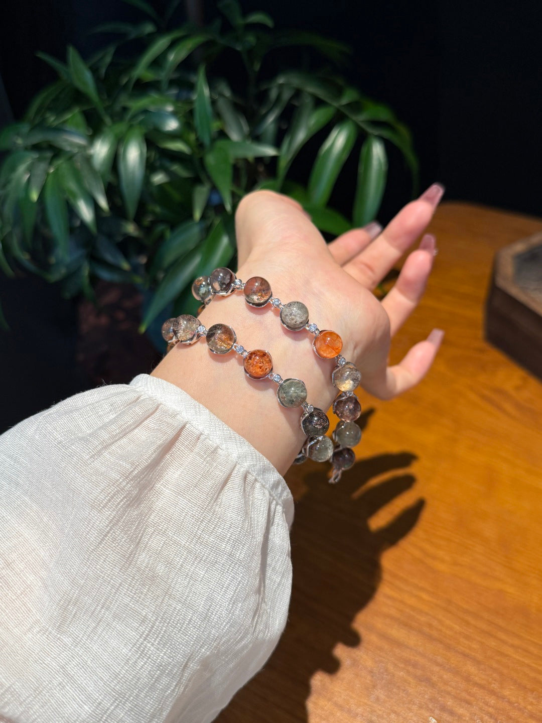 JEKIRA Natural Crystal Bracelet – 10mm Premium Gemstone Beads