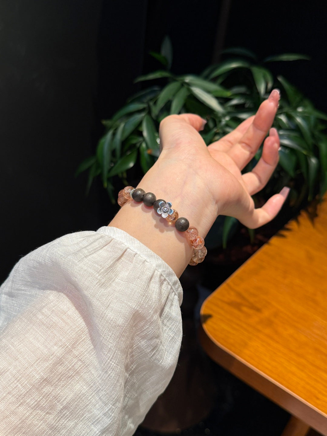 JEKIRA Black Gold Super Seven & Agarwood Bracelet