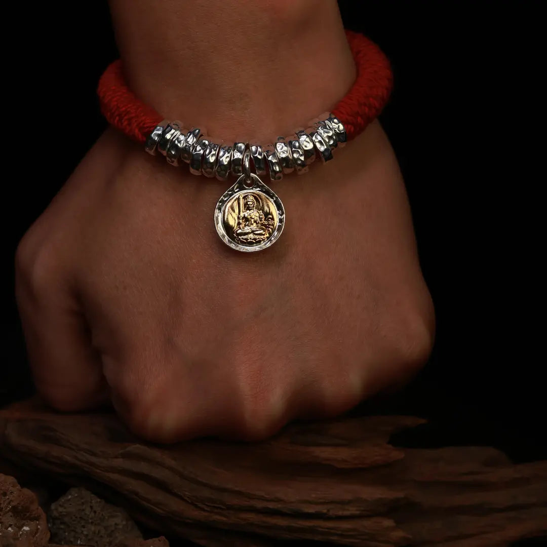 Chinese Zodiac Guardian Deities S999 Silver Bracelet