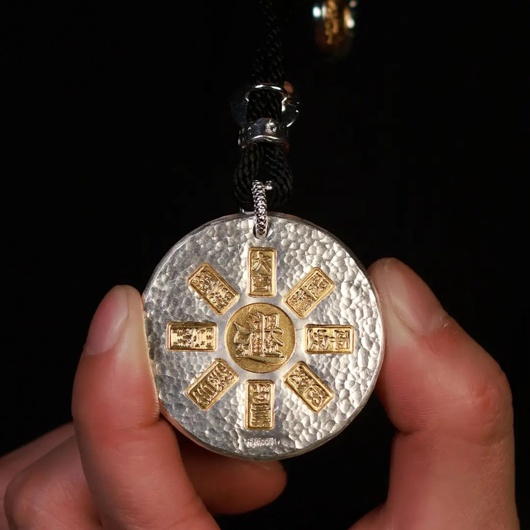 Black Jambhala S999 Silver Pendant Necklace