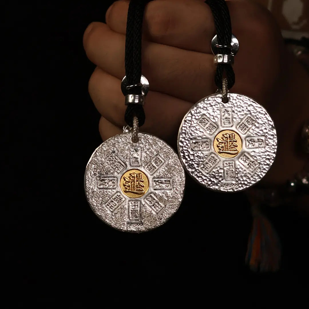 Yellow Jambhala S999 Silver Pendant-50g