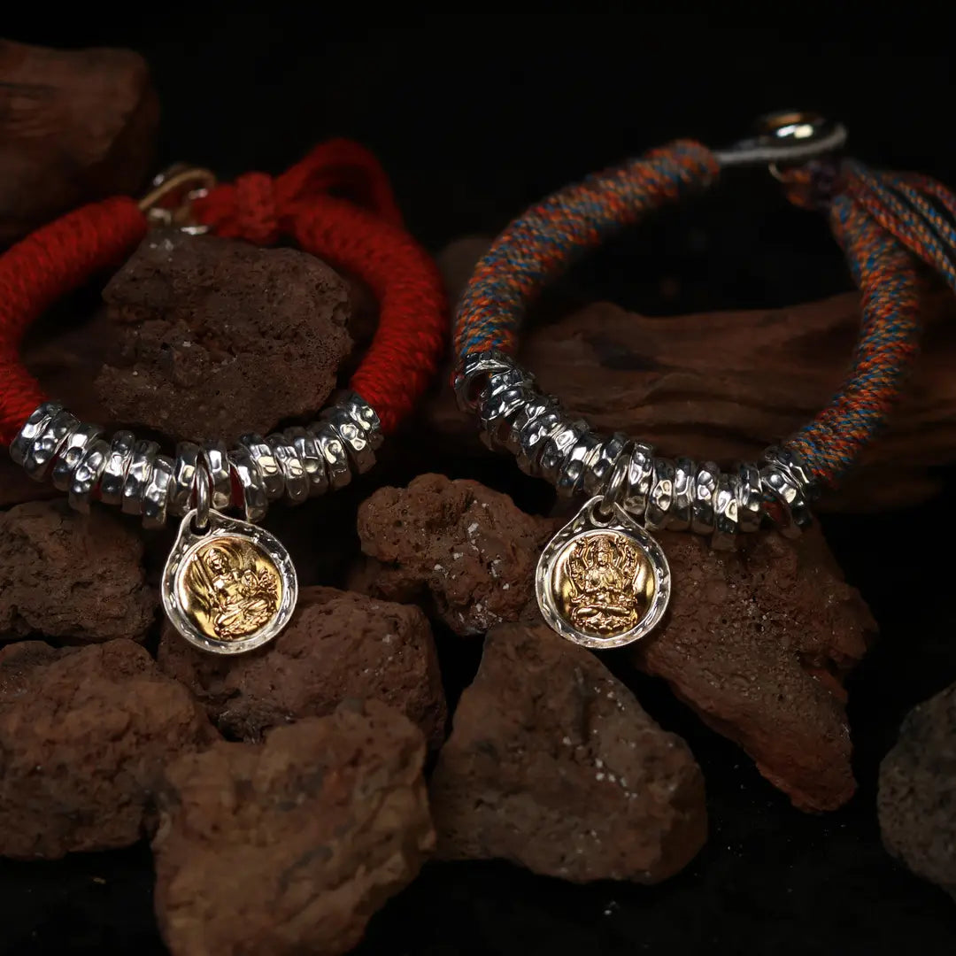 Chinese Zodiac Guardian Deities S999 Silver Bracelet