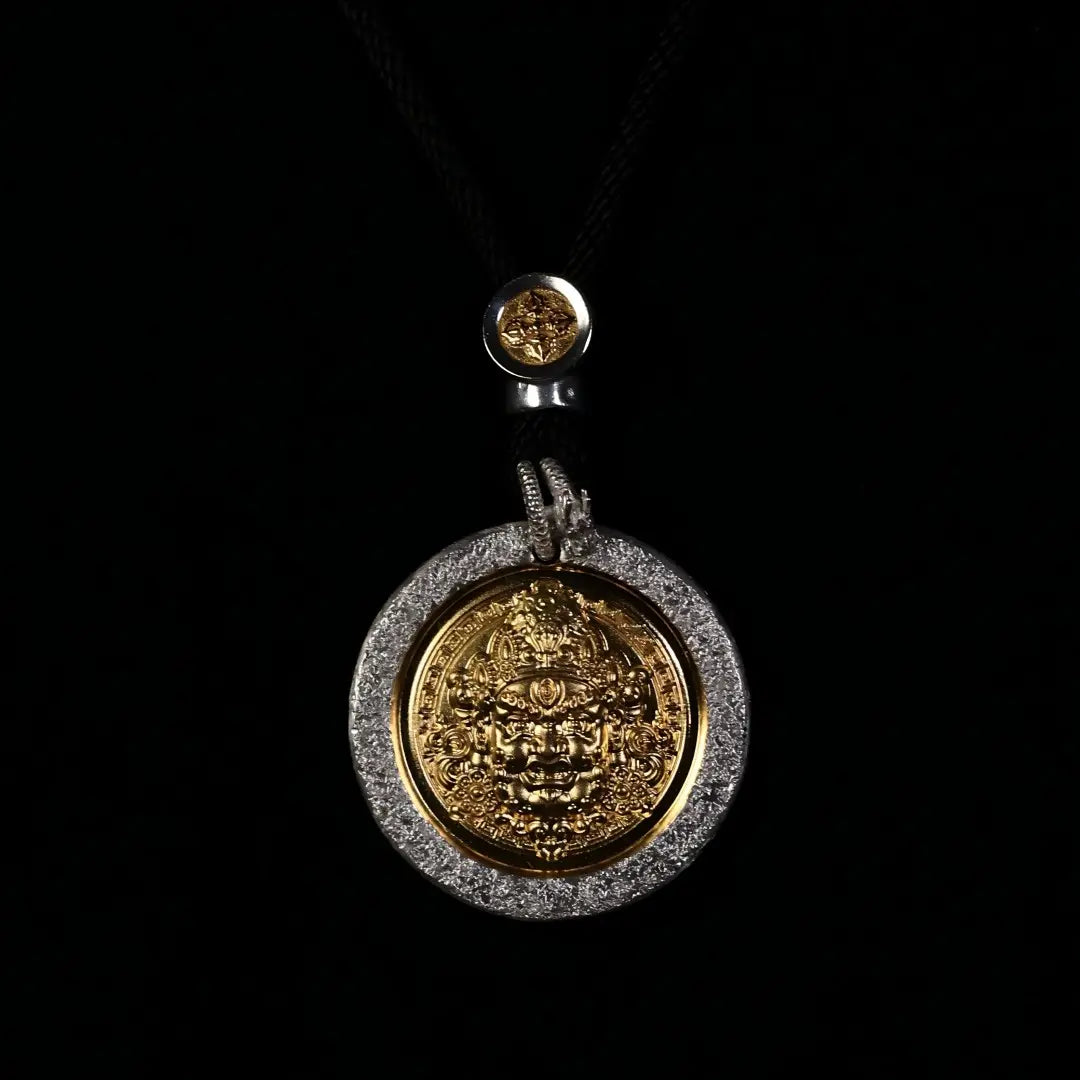 Yellow Jambhala S999 Silver Pendant-50g