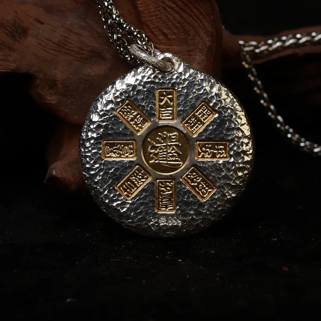 Black Jambhala S999 Silver Pendant Necklace
