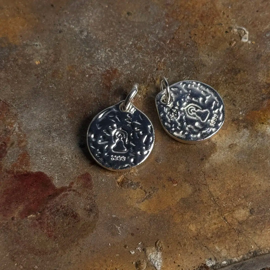 Jambhala & Palden Lhamo S999 Silver Pendant